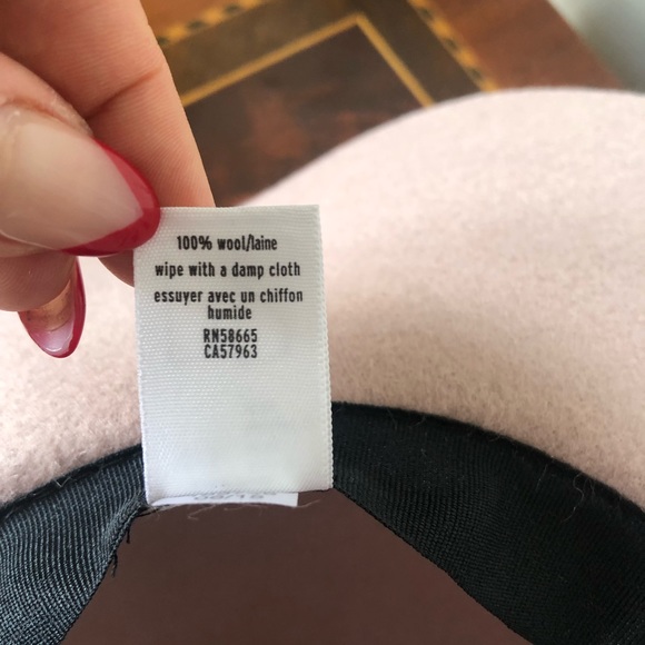 💕Blush pink wool hat.💕 - Picture 6 of 6